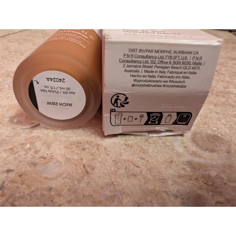 MORPHE Lightform Extended Hydration Foundation 1oz Rich 28W New In Box